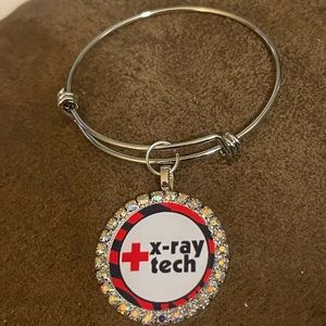 X-ray tech charm bracelet